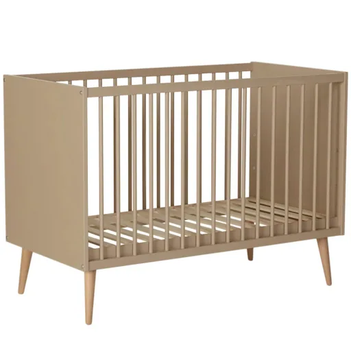 Quax Cocoon baby bed latte macchiato 60 x 120