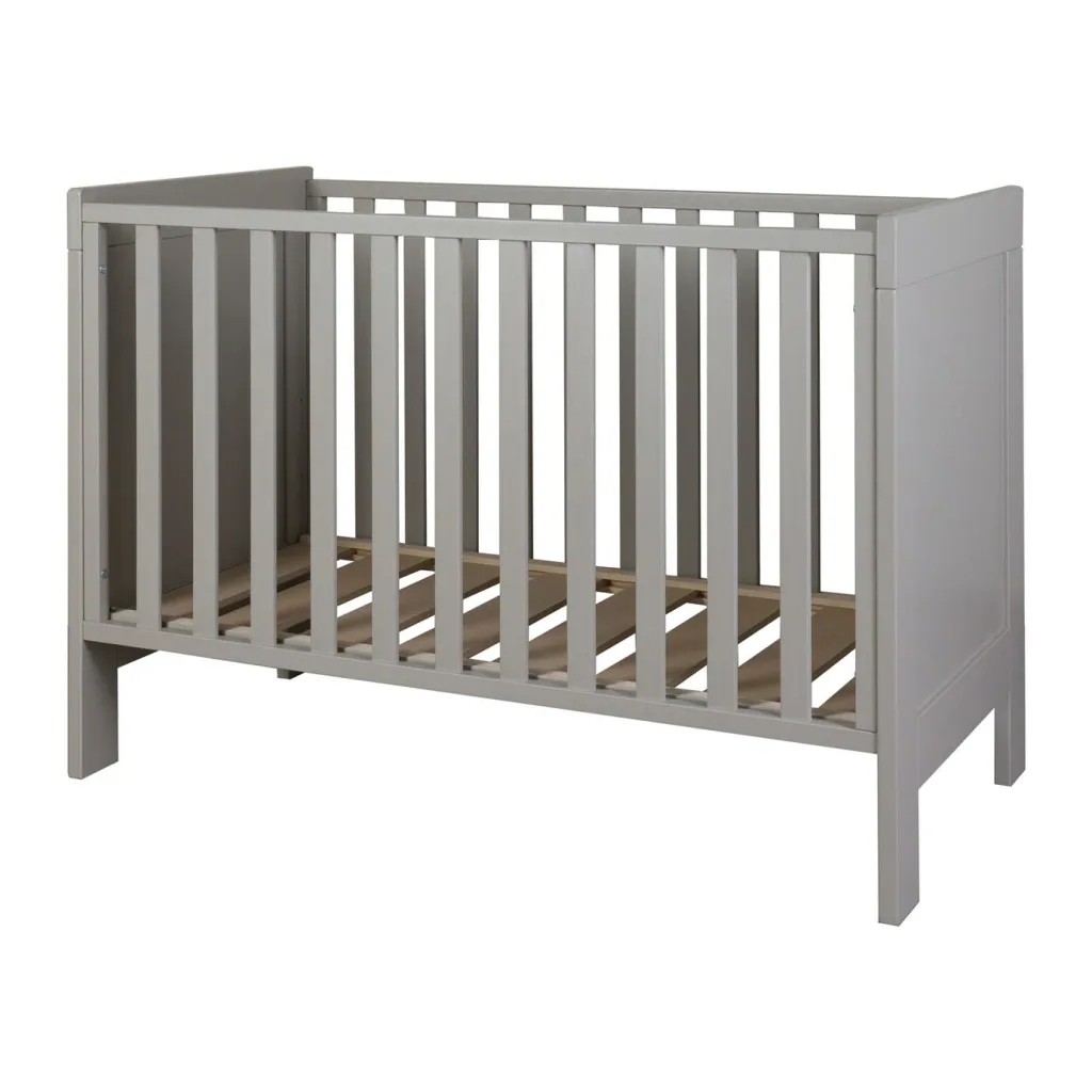 Quax baby bed - Mila (closed) 120 x 60 cm, Color: Stone