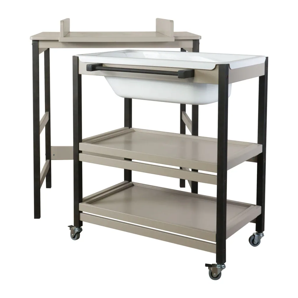 Quax bathroom furniture, changing table - smart, Color: Stone boni
