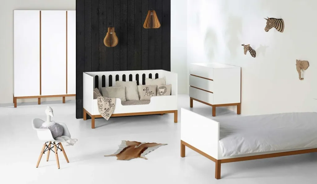 Quax Indigo Cot 90 x 200 cm white