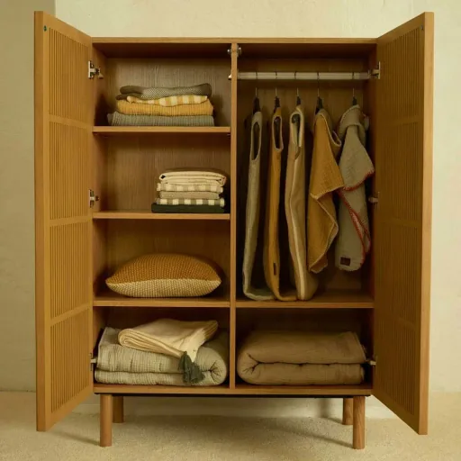 Quax Hai no Ki 2 door cabinet ash nature