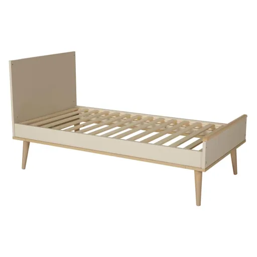 Quax Flow baby bed convertable Clay 70 x 140