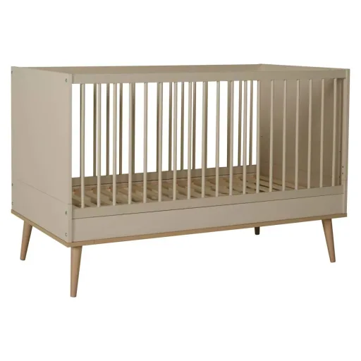 Quax Flow baby bed convertable Clay 70 x 140