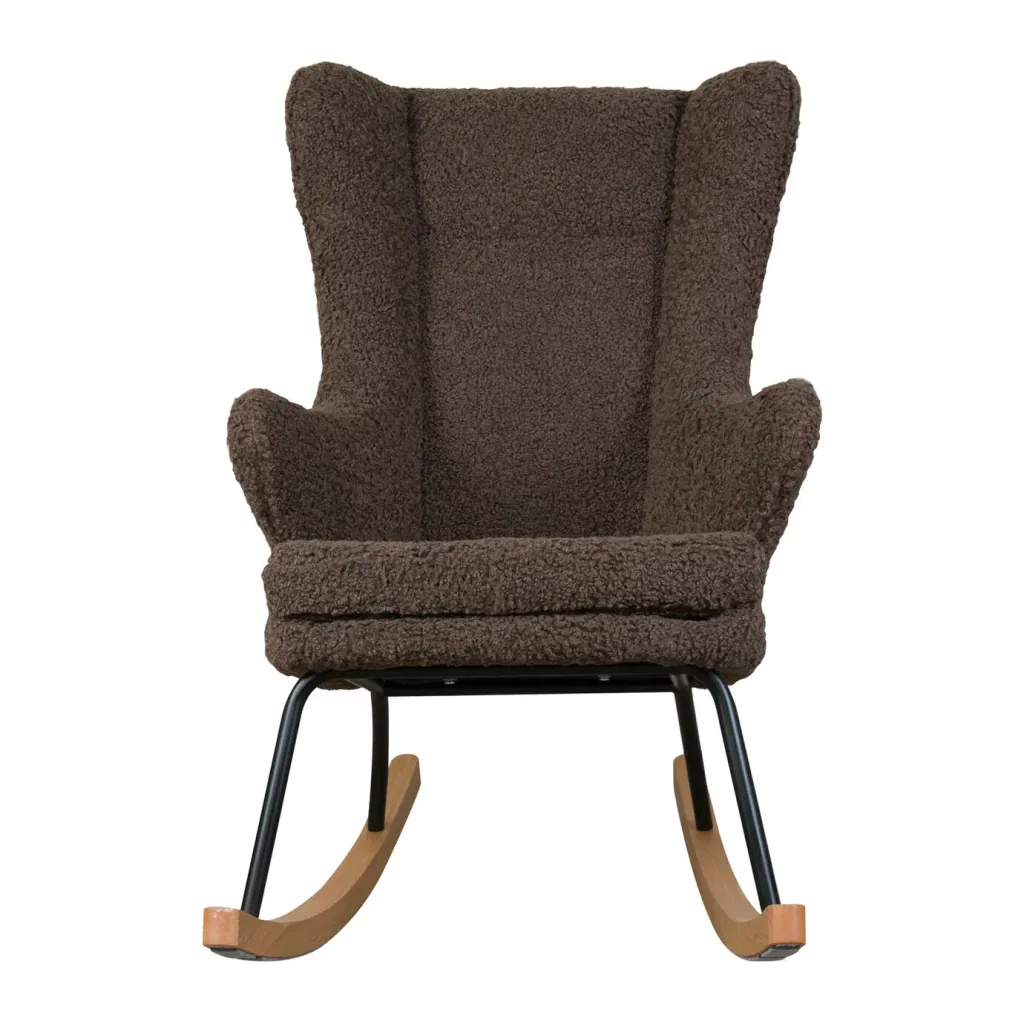Quax rocking chair, armchair for breastfeeding - de luxe, Color: bison