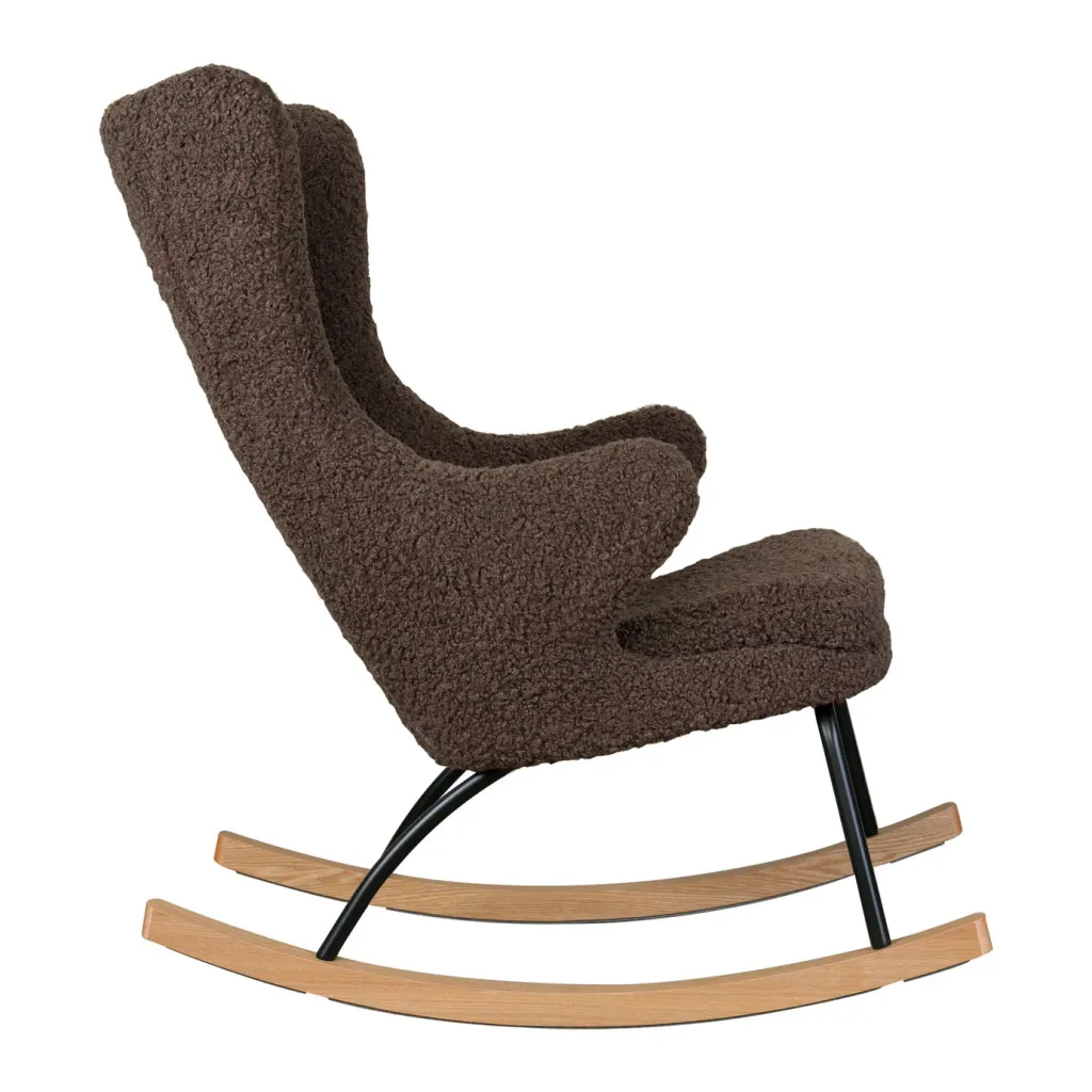 Quax rocking chair, armchair for breastfeeding - de luxe, Color: bison