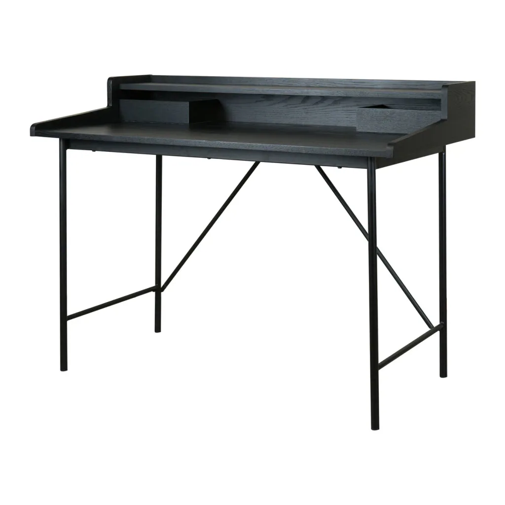Quax Desk - Hai no Ki, black ash