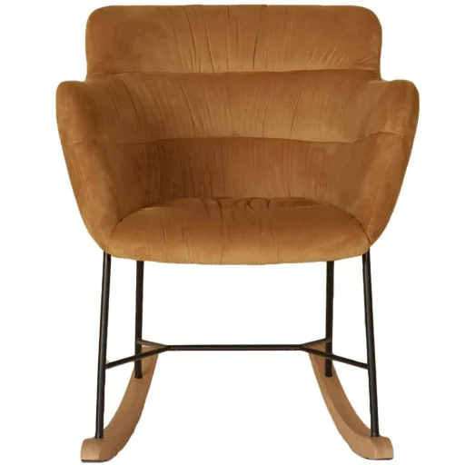Quax rocking chair /still chair mustard yellow