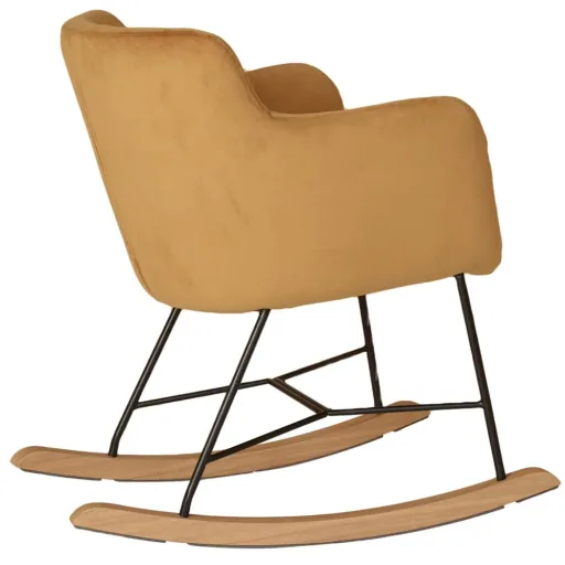 Quax rocking chair /still chair mustard yellow