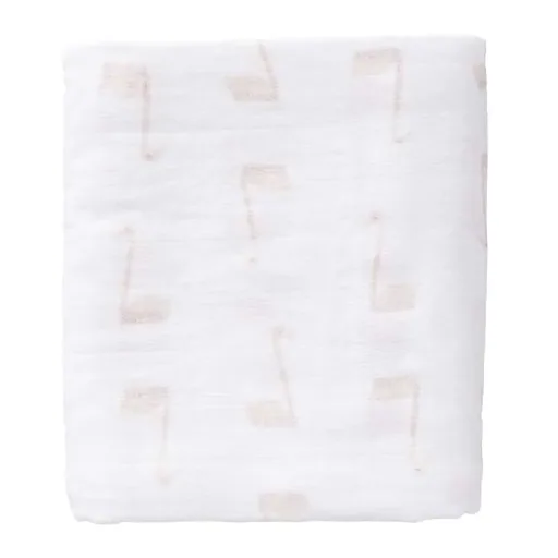 Fresk Mulltuch Swaddle Schwan Peach