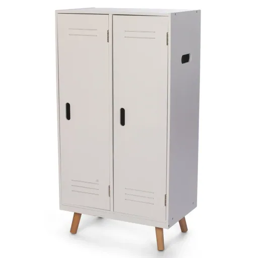 By Astrup Doll's Wardrobe Wood White