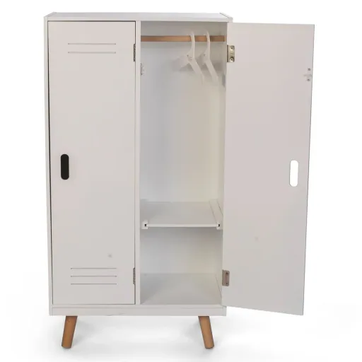 By Astrup Doll's Wardrobe Wood White