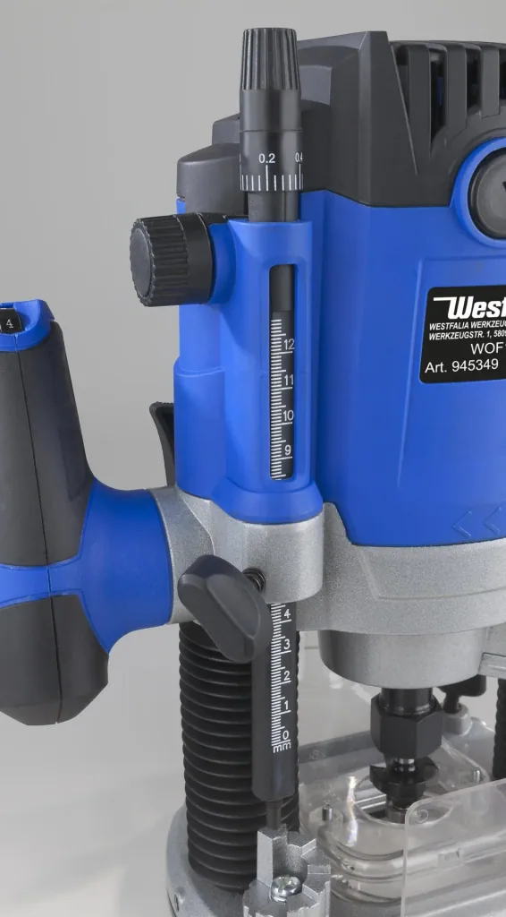 Router WOF 1600 with electronic speed control