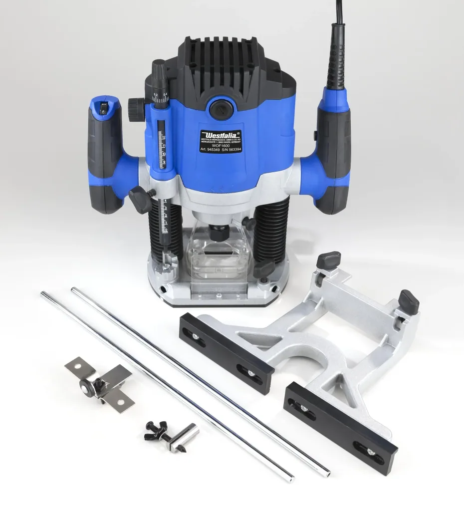 Router WOF 1600 with electronic speed control