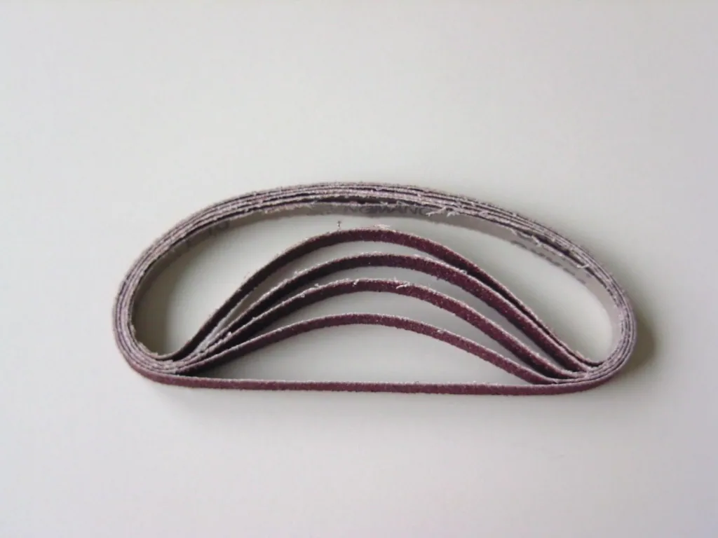 Sanding belts 13 mm wide, K40