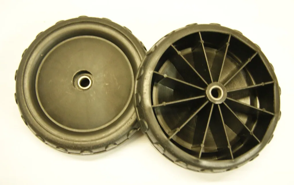 Spare wheels for sweeper, 2 pieces