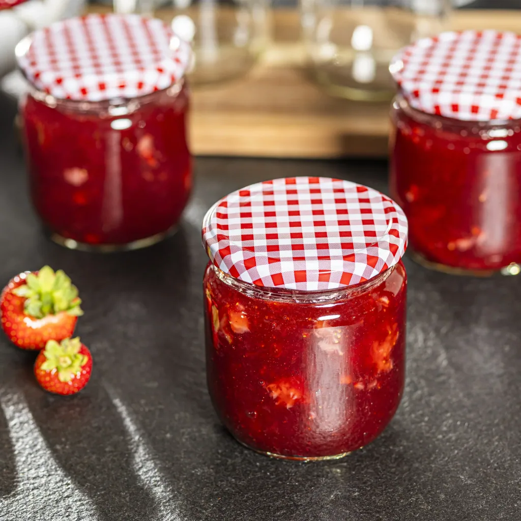 Preserving jar 425 ml, round, set of 6