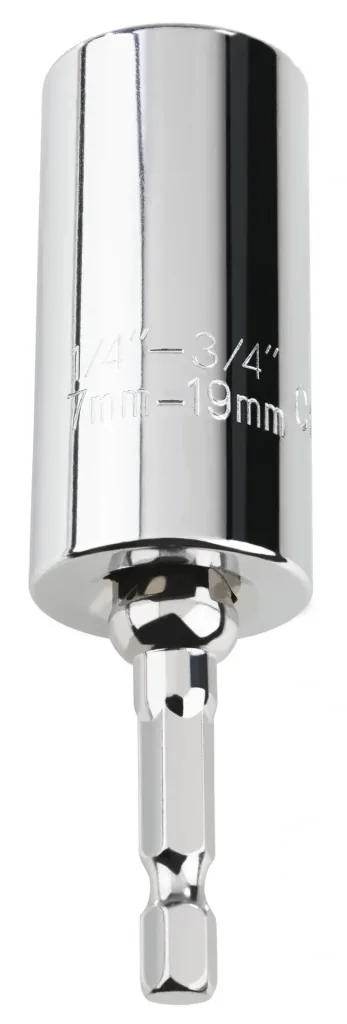 Universal socket with titanium insert