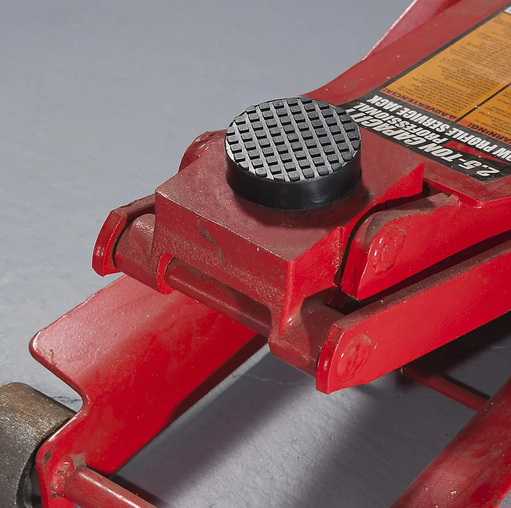 Westfalia rubber pad for car jack and lifting platform