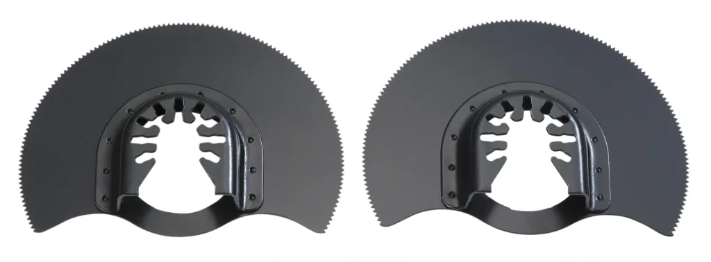 Saw blade wood/plastic, half-round, 2 pieces