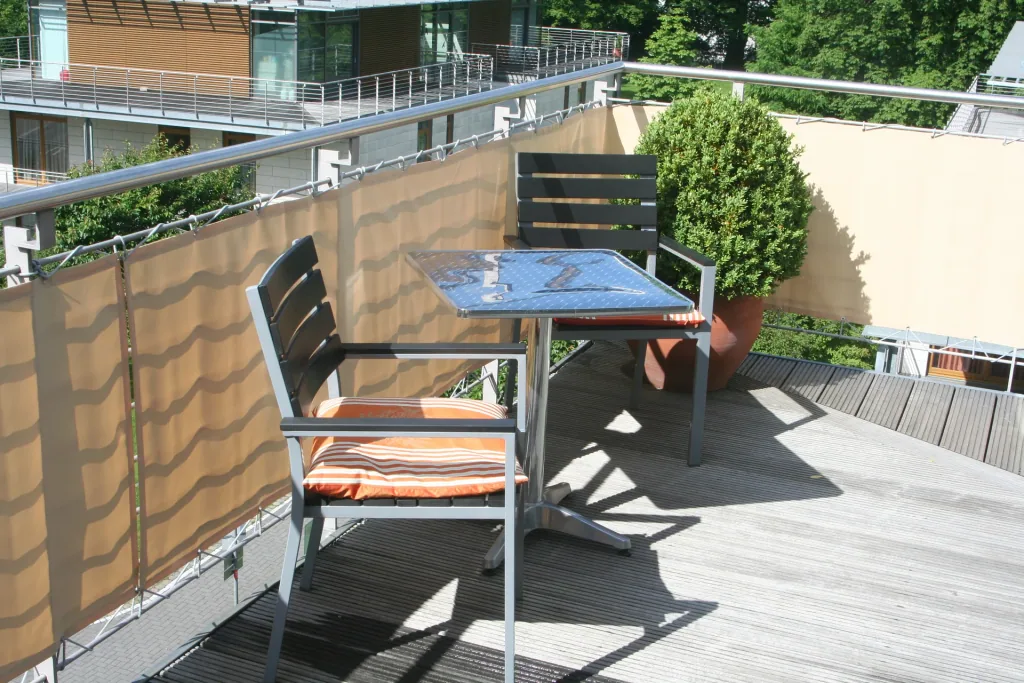 Balcony cladding, sisal, 75 x 500 cm