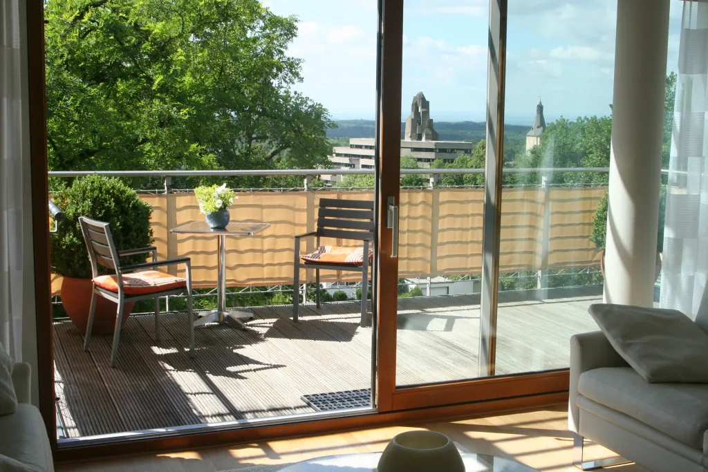 Balcony cladding, sisal, 75 x 500 cm