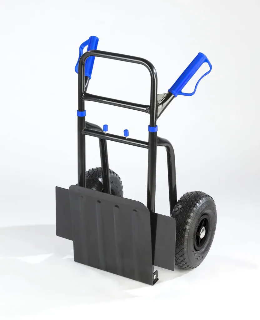 Compact, foldable sack barrow with a load capacity of 200 kg