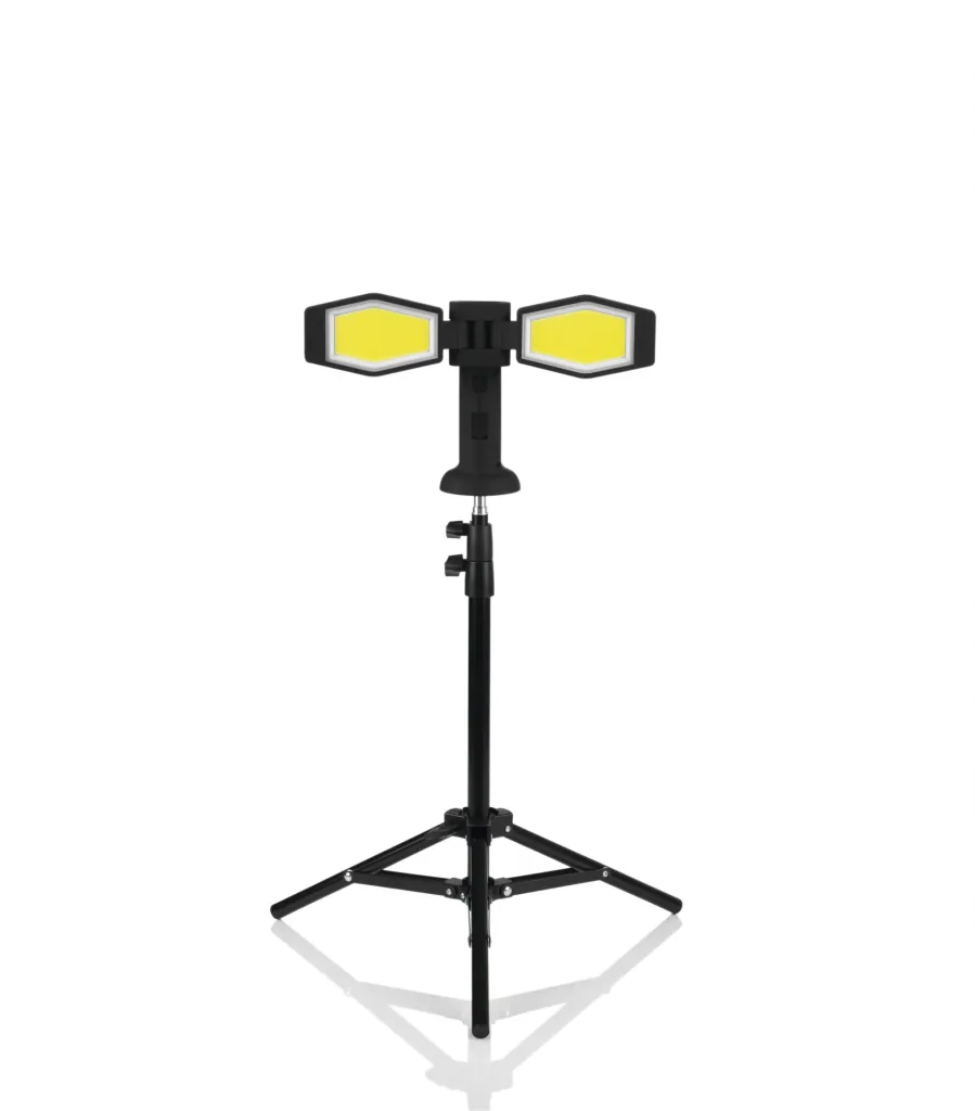 LED spotlight universal with tripod