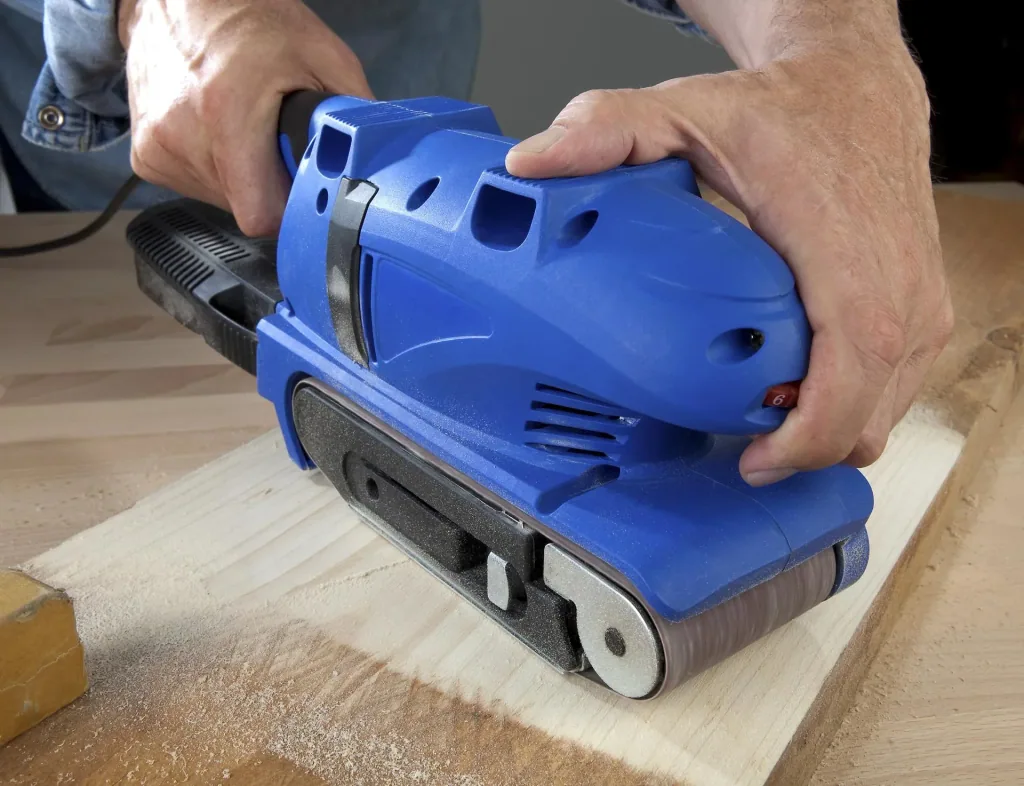 Belt sander 600 W - 2 functions