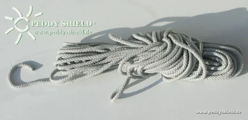 Balcony cladding, light silver-grey, 65 x 500 cm