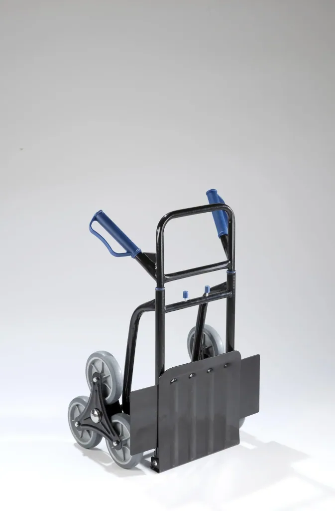 Folding stair sack barrow, 120 kg load capacity