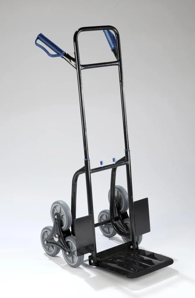Folding stair sack barrow, 120 kg load capacity
