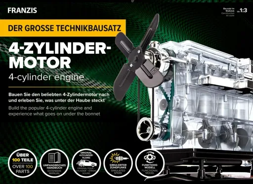 The large technology kit 4-cylinder engine