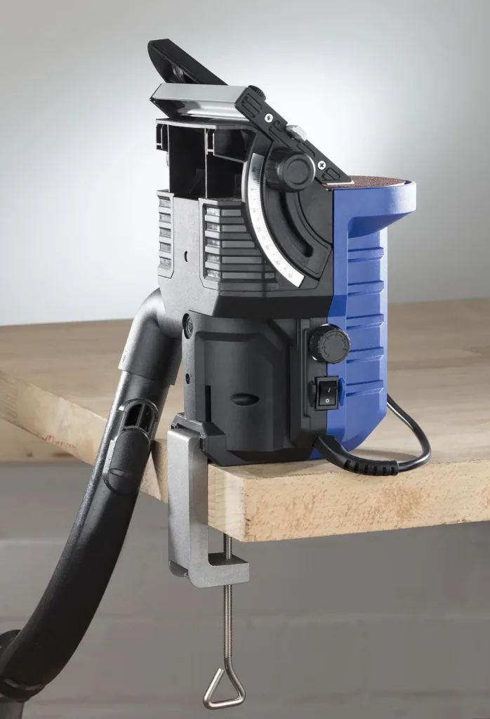 Disc sander with miter angle, 140 watts