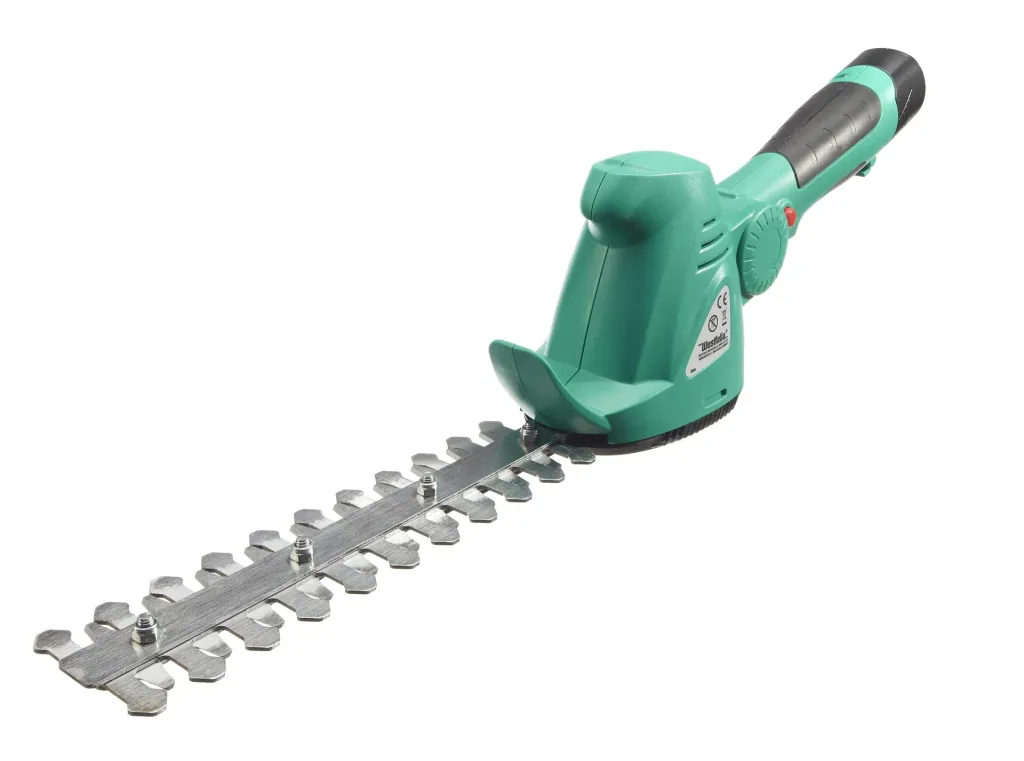 4-in-1 cordless grass and shrub shears set, 10.8 volts with handle