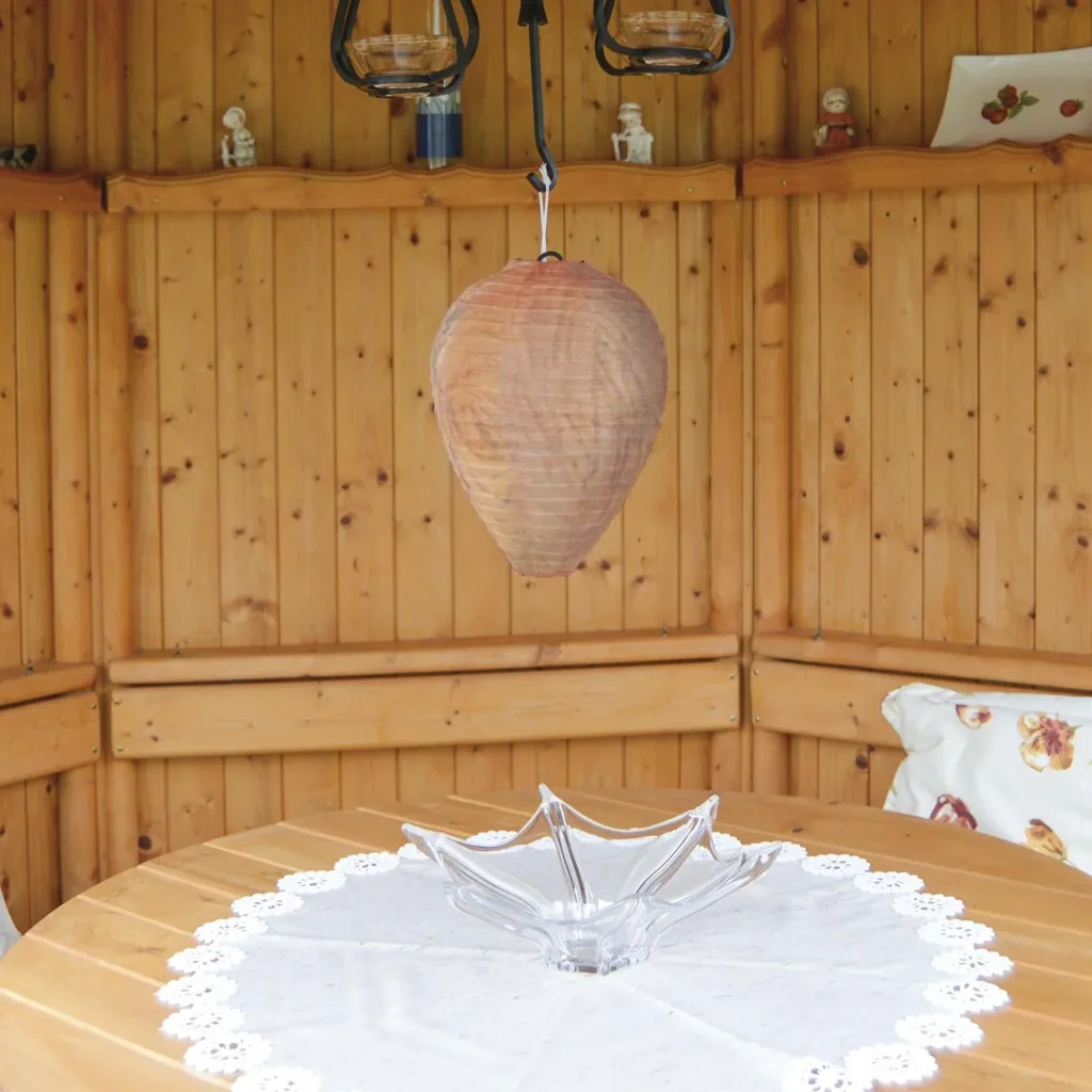 Wasp nest decoy set of 2