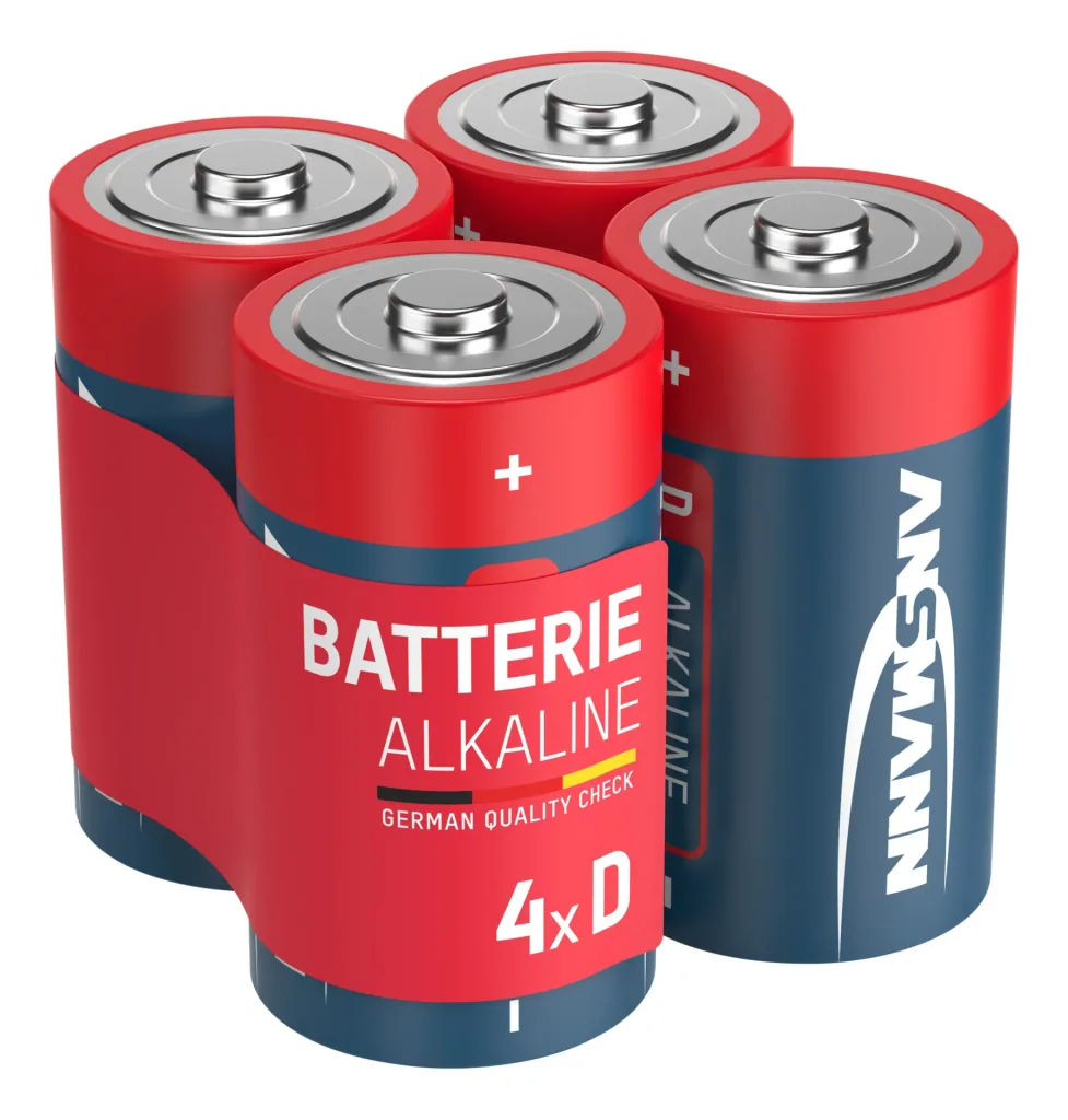 Alkaline battery Mono D - 4 pieces