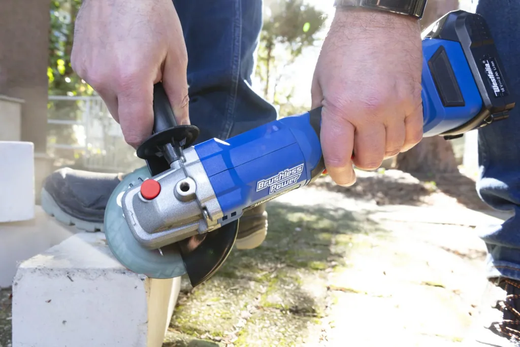 18V angle grinder BL 125 mm WWSBL 125 (Battery and charger are not included)