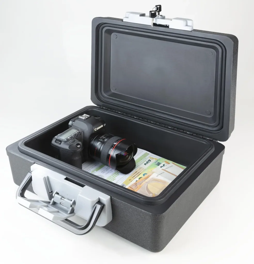 Fireproof document box