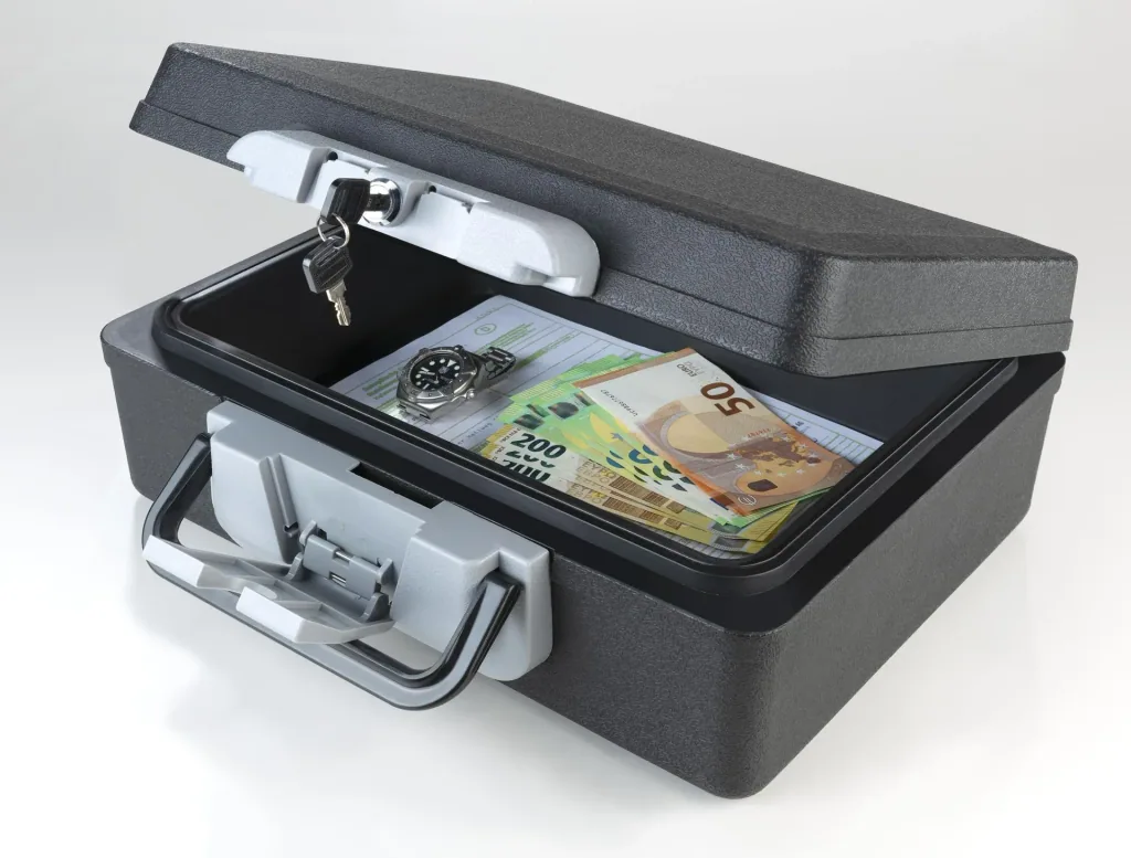 Fireproof document box