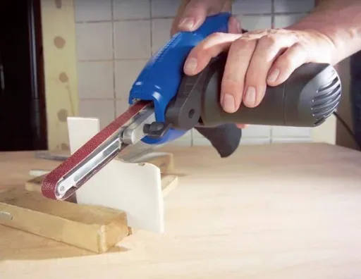 Electric file 400 W with 12 sanding belts