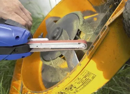 Electric file 400 W with 12 sanding belts