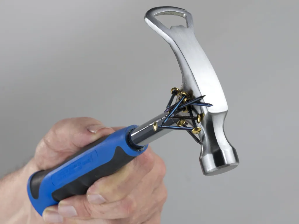 After-work hammer with magnet