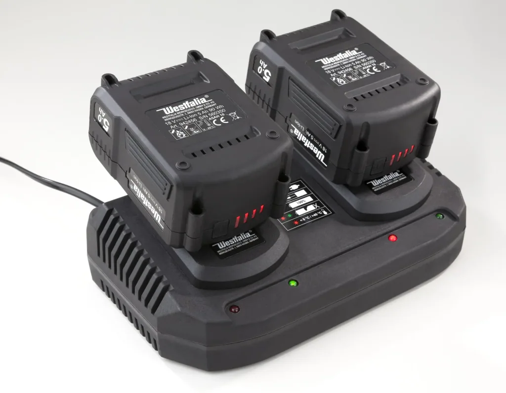 Dual fast charger 3.5 A DASLG 18 V