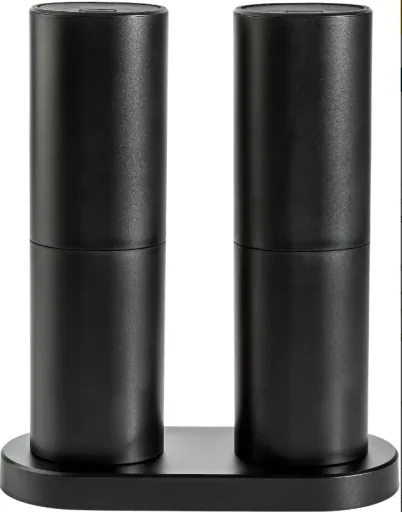 Electric salt and pepper mill, set of 2