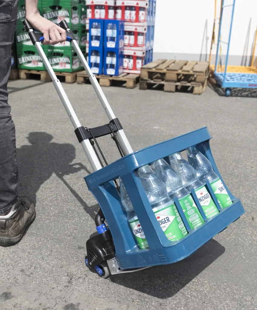 Stair sack truck, foldable