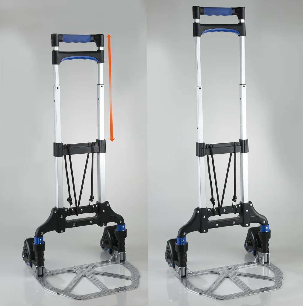 Stair sack truck, foldable