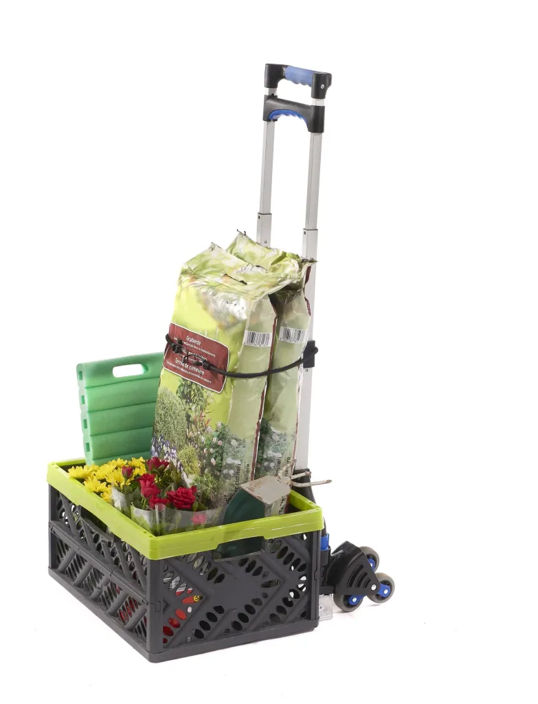 Stair sack truck, foldable