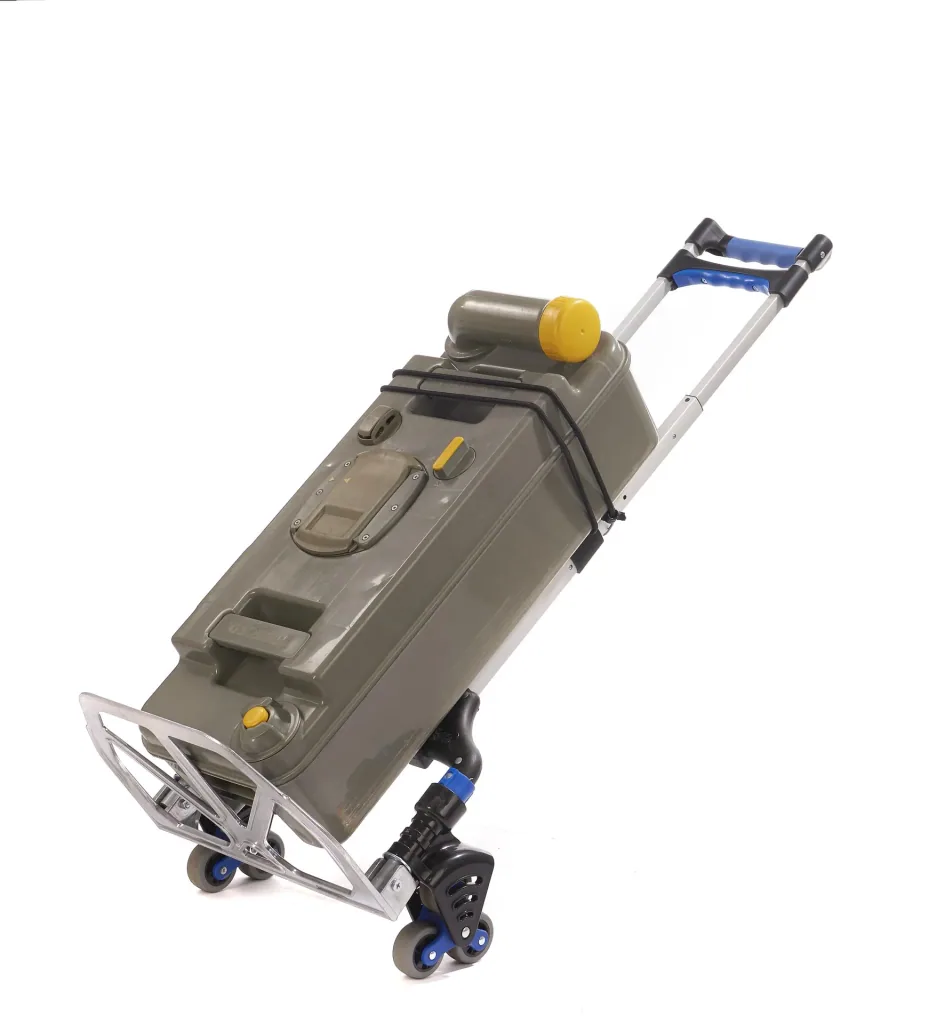 Stair sack truck, foldable