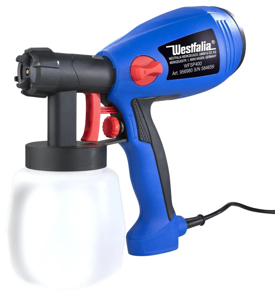 Paint spray gun WFSP400, 400 watts