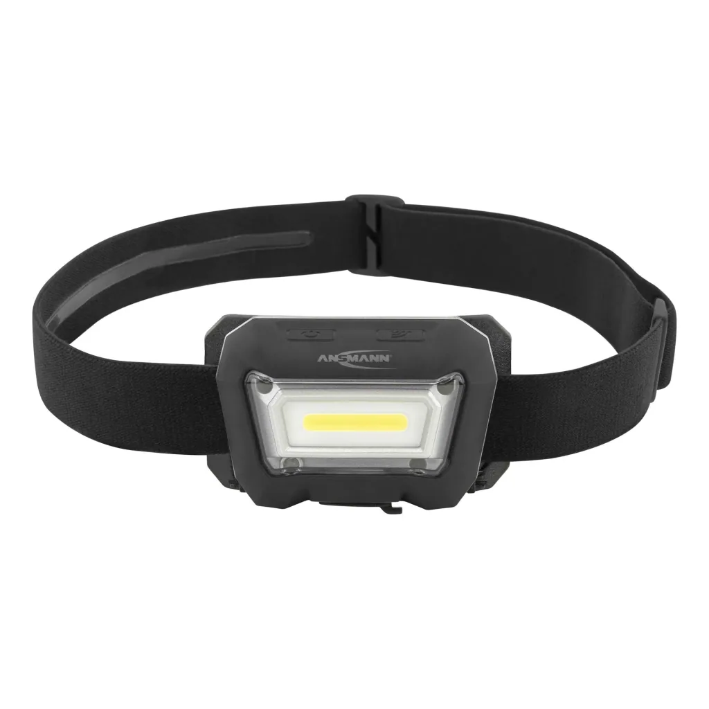 LED sensor headlamp with battery, IP65